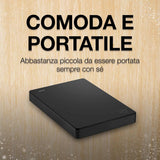 Seagate Portable 5TB External Hard Drive HDD Slim - USB 3.0 for PC Laptop and Mac STGX5000400