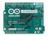 Arduino Leonardo with Headers USB connection  power AC-to-DC adapter microcontroller board A000057