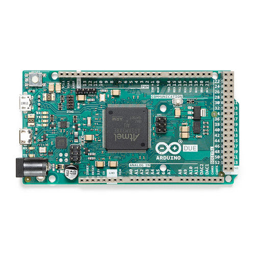 Arduino A000062 Due w/ Headers 32-bit ARM Cortex-M3, 84MHz, 54 Digital I/O Pins,12 Analog Inputs, 512KB Flash, USB Host