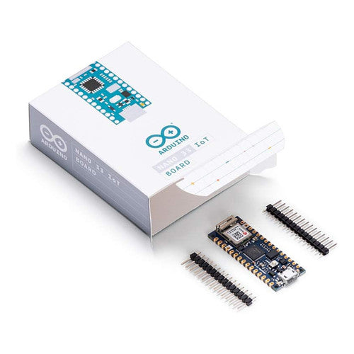 Arduino ABX00027 Nano 33 IoT without Headers WiFi & Bluetooth,14 Digital I/O Pins, 6 Analog Inputs development board