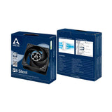 Arctic ACFAN00152A P8 Silent 80mm Case Fan - Black/Black