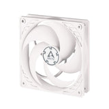 AAAwave 12GPU Open Frame Mining Rig Frame Chassis (White) with 8 packs of  P12 PWM 120 mm Fans (White)