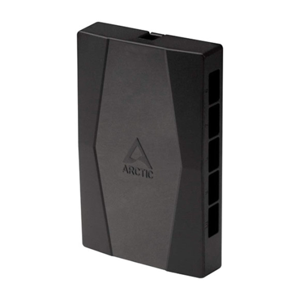 ARCTIC ACFAN00175A Case Fan Hub - 10-fold PWM Fan Distributor with SATA Power - Black
