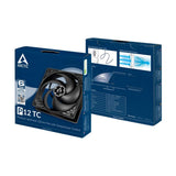 Arctic ACFAN00176A P12 TC 120mm Fluid Dynamic Bearing Pressure-optimised Temperature Control Sensor 3-pin Case Fan Black