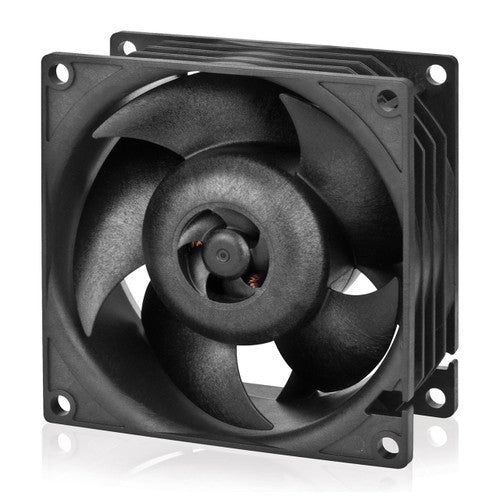 Arctic S8038-10K  Server Fan,500–10000 RPM, PWM Regulated, 4-pin Connector, 12 V DC, Rack Cooling Fan - Black ACFAN00279A