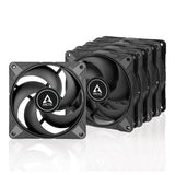 ARCTIC P12 Max (5 Pack) 120mm Case Fan fluid dynamic bearing max 3300 RPM PWM regulated ACFAN00289A