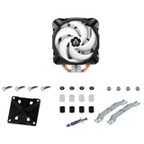 Arctic ACFRE00094A Freezer i35 - Single Tower CPU Cooler, Intel specific, Pressure optimized 120 mm P-fan, 0-1800 RPM, 4 Heat Pipes, incl. MX-5 Thermal Paste (Black)