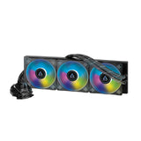 ARCTIC Liquid Freezer II 420 A-RGB Water Cooler Multi-Compatible All-in-one CPU AIO  - Black ACFRE00109A