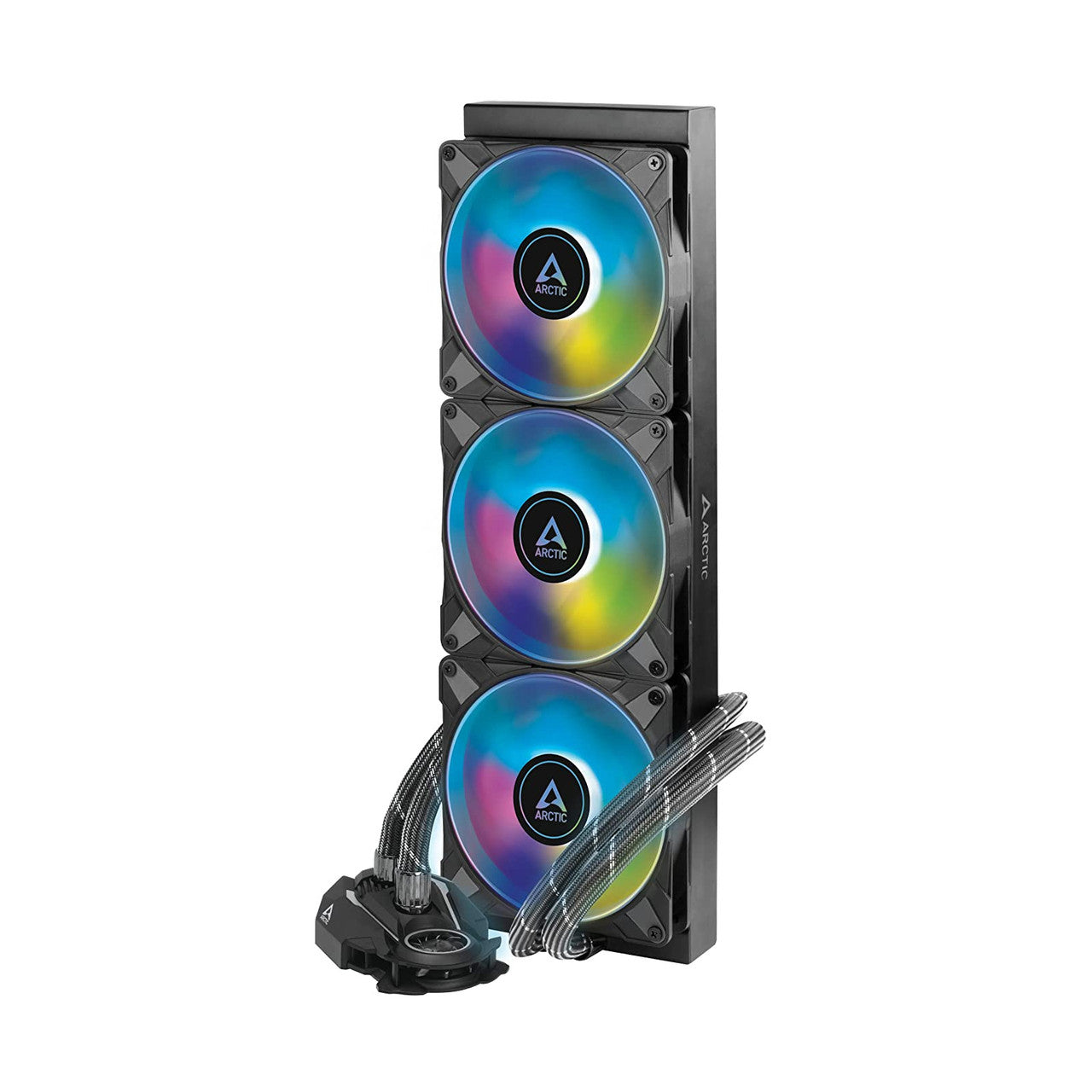 ARCTIC Liquid Freezer II 420 A-RGB Water Cooler Multi-Compatible All-in-one CPU AIO  - Black ACFRE00109A
