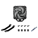 Arctic ACFRE00114A Freezer A35 RGB - CPU Cooler w RGB, AMD, Pressure optimized 120 mm 200-1700 RPM (Black)