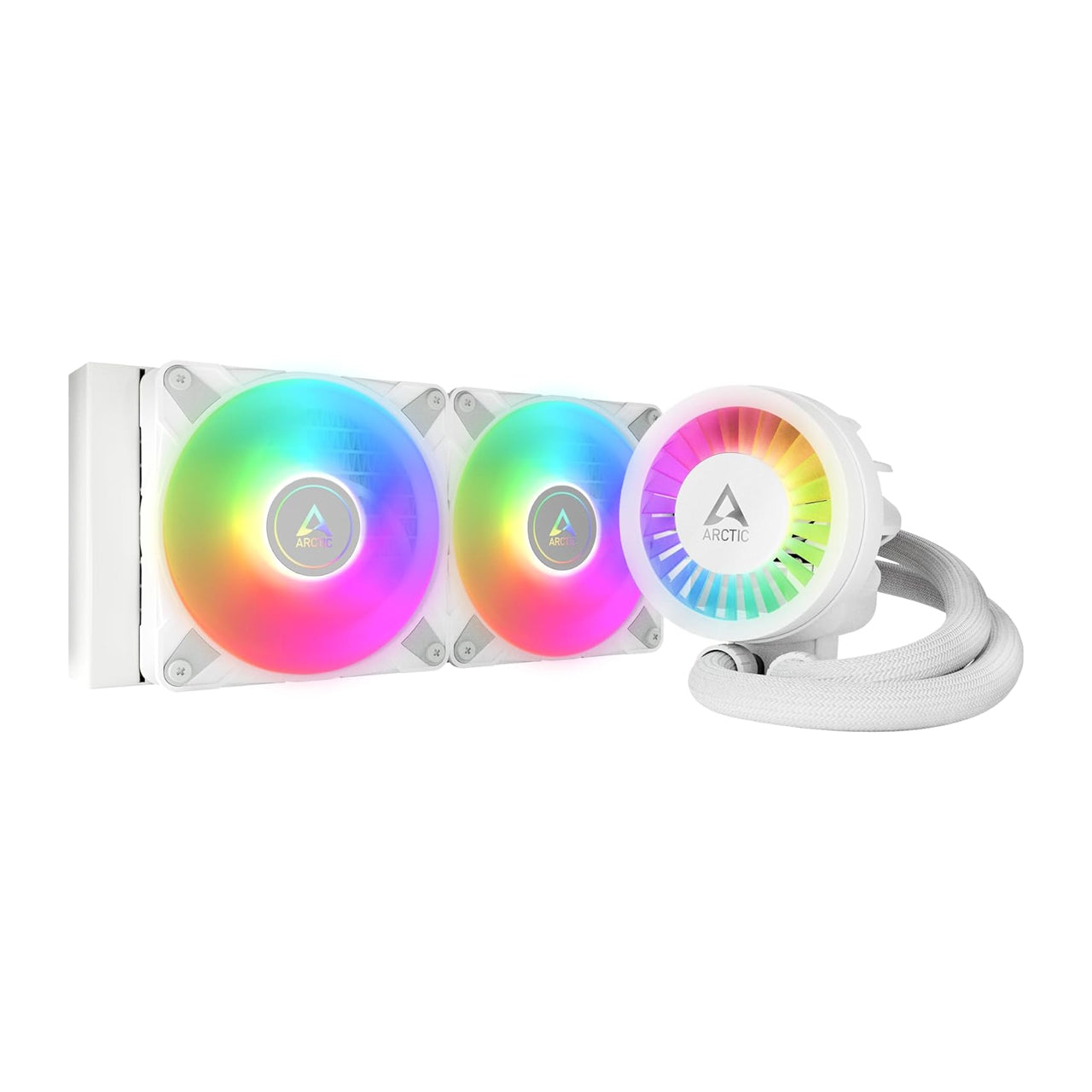 Arctic Liquid Freezer III 240 A-RGB Multi-Compatible All-in-one CPU AIO Water Cooler (White) ACFRE00150A