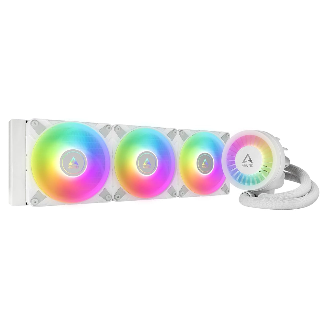 Arctic Liquid Freezer III 360 A-RGB Multi-Compatible All-in-one CPU AIO Water Cooler (White) ACFRE00152A