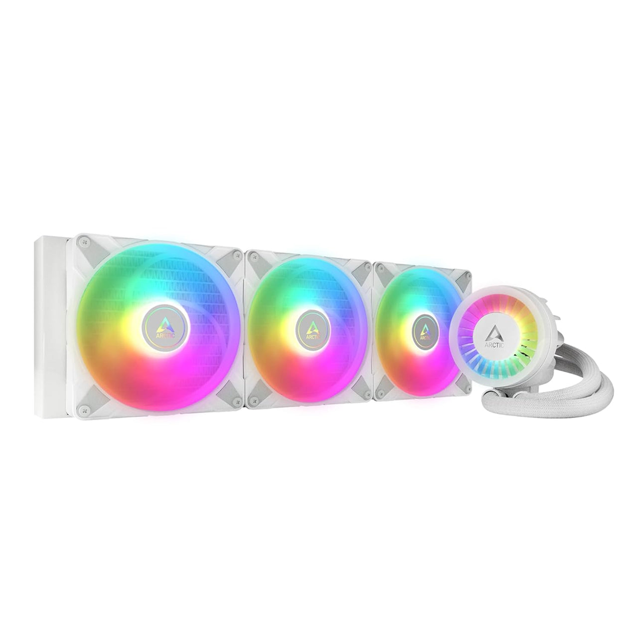 Arctic Liquid Freezer III 420 A-RGB Multi-Compatible All-in-one CPU AIO Water Cooler (White) ACFRE00153A