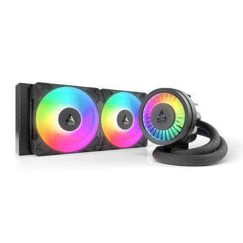 Arctic ACFRE00182A Liquid Freezer III Pro 240 A-RGB  AIO CPU Cooler, Water Cooling, AMD AM5/AM4, Intel LGA1851/1700- Black