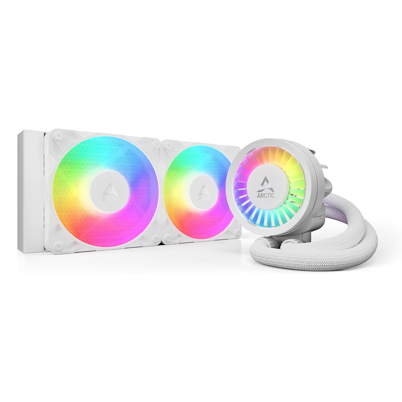 Arctic ACFRE00186A Liquid Freezer III Pro 240 A-RGB  AIO CPU Cooler Water Cooling AMD AM5/AM4, Intel LGA1851/1770 -White