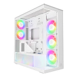 Arctic ACPCC00017A Xtender VG PC Case-Mid Tower-Tempered Glass Panel-Included A-RGB Fans-Vertical GPU Mounting kit - White
