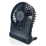 Arctic AEBRZ00028A Summair Rechargeable Handheld Fan w/ Stand, infinite speed, 4-77h, USB-C (incl. USB-A Cable) - Blue