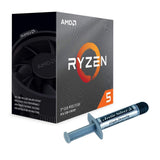 AMD 100-100000050BOX Ryzen 5 3500 3.60GHz AM4 65W Processor + Arctic Silver 5 Thermal Paste