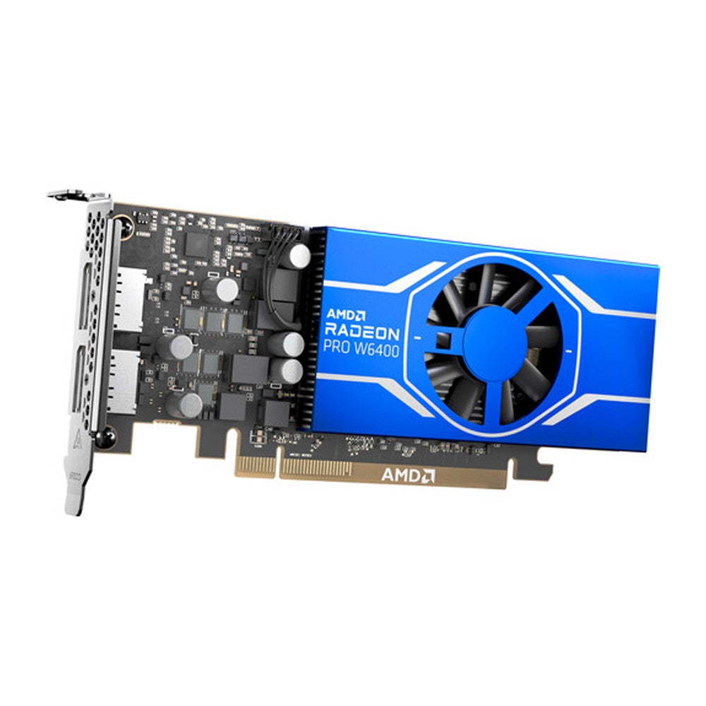 AMD 100-506189 RADEON Pro W6400 4GB GDDR6, PCI Express 4.0 x4 - DisplayPort, Graphic Card