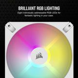 Corsair iCUE AR120 RGB Digital 120mm ARGB-Compatible Single Fan (White) CO-9050168-WW