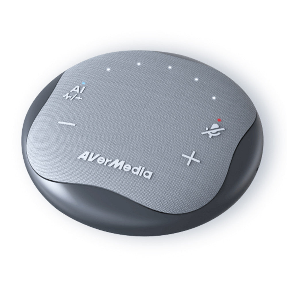 AVerMedia AS315 Pocket Speakerphone - USB - Microphone - Portable - TAA Compliant