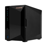 Asustor Drivestor 2 Pro Gen2 2 Bay NAS, Quad-Core 1.7GHz CPU, 2.5Gbe Port, 2GB DDR4 - Diskless (AS3302T v2)
