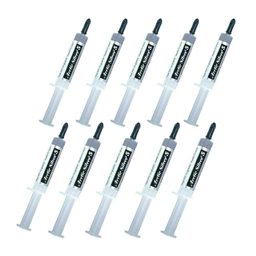 Arctic Silver AS5-12G Arctic Silver 5 Thermal Compound 12.0 Gram Tube (Pack of 10)