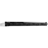 Asustor AS6504RD Lockerstor 4RD Quad-Core CPU,2.5GbE Port, 8GB DDR4,1U Rackmount with redundant PSU (4 Bay Diskless NAS)