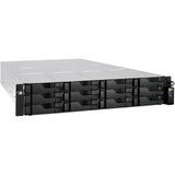 Asustor AS6512RD Lockerstor 12RD Quad-Core CPU, 8GB RAM DDR4,2U Rackmount with redundant PSU (12 Bays Diskless NAS)