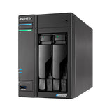 Asustor AS6602T 2Bay NAS Intel Gemini Lake -Refresh Quad-Core 4GB DDR4 SODIMM M.2 Slots Network Attached Storage