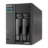 Asustor AS6702T v2 Lockerstor 2 Gen2+ 2 Bay NAS, Quad-Core 2.0GHz CPU, 2x5GbE ,4GB RAM DDR4, 4x M.2 SSD Slots (Diskless)