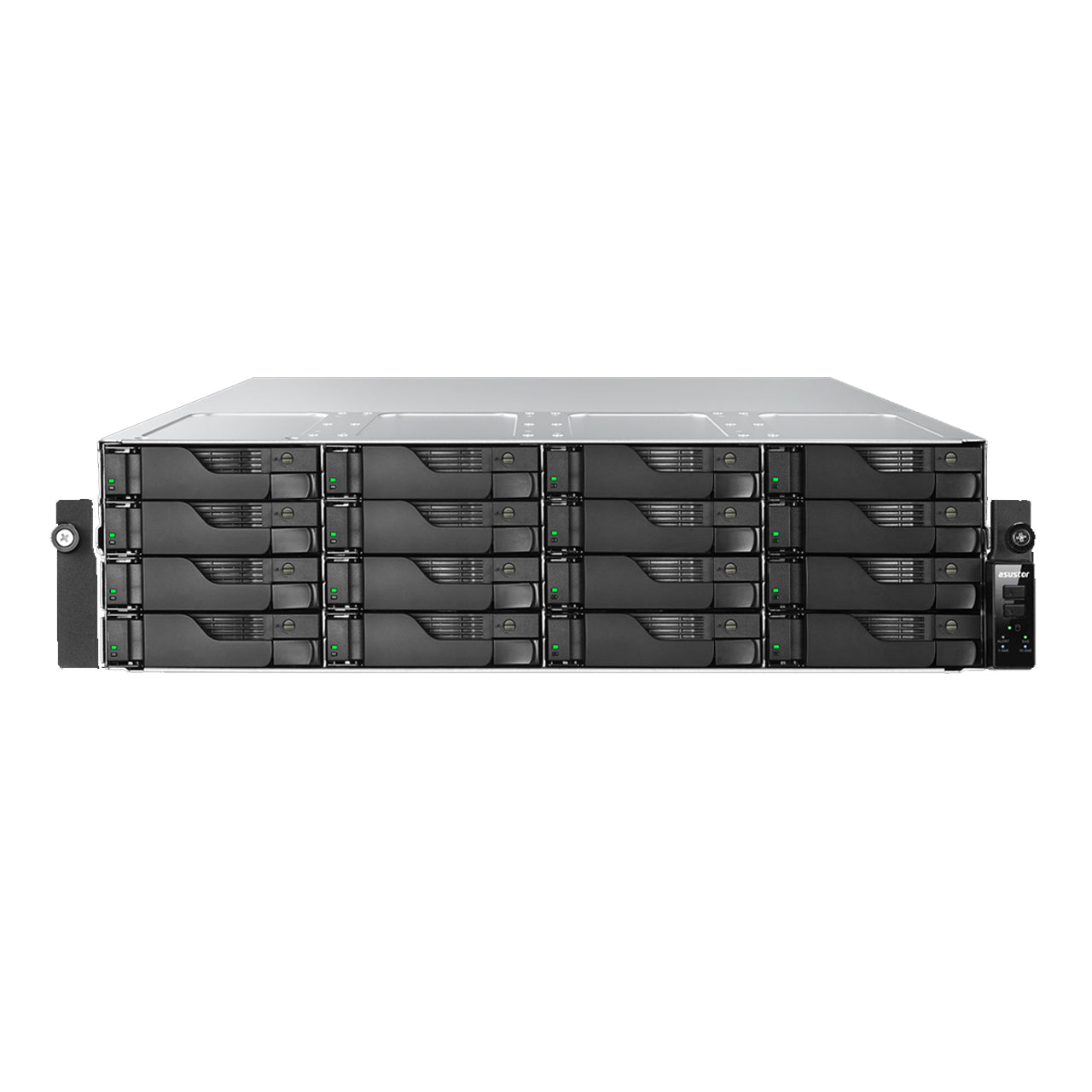 Asustor AS7216RDX Lockerstor 16 Pro Gen2  16 Bay NAS, Octa-Core 3.8GHz,2x10GbE, 16GB DDR5,3U Rackmount Server (Diskless)