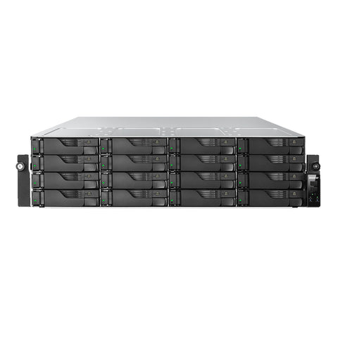 Asustor AS7216RDX Lockerstor 16 Pro Gen2  16 Bay NAS, Octa-Core 3.8GHz,2x10GbE, 16GB DDR5,3U Rackmount Server (Diskless)