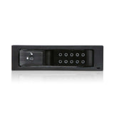 iStarUSA BPN-DE110HD-BLACK 5.25" to 3.5" 12Gb/s Cage Black