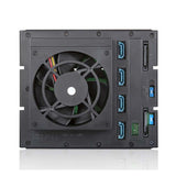 iStarUSA BPN-DE340HD-SILVER Trayless 3X 5.25 to 4X 3.5 12Gb/s HDD Hot-swap Rack