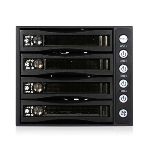 iStarUSA BPU-340HD-BPL 3x5.25 to 4x3.5 12G Rack BPL