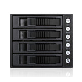 iStarUSA BPU-340MS-BLACK 3X5.25" To 4X3.5" 12G MiniSAS