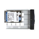 iStarUSA BPU-350HD-BLUE 3x5.25 to 5x3.5 12G Rack Blue