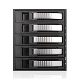 iStarUSA BPU-350HD-SILVER 3x5.25 to 5x3.5 12G Rack Silver