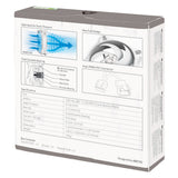 Arctic ACFAN00167A BioniX P120-120 mm Gaming Case Fan PWM Sharing Technology (PST) 200–2100 RPM - Grey/White
