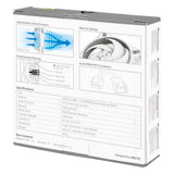Arctic ACFAN00160A BioniX P140-140 mm Gaming Case Fan PWM Sharing Technology (PST)200-1950 RPM - Grey/White