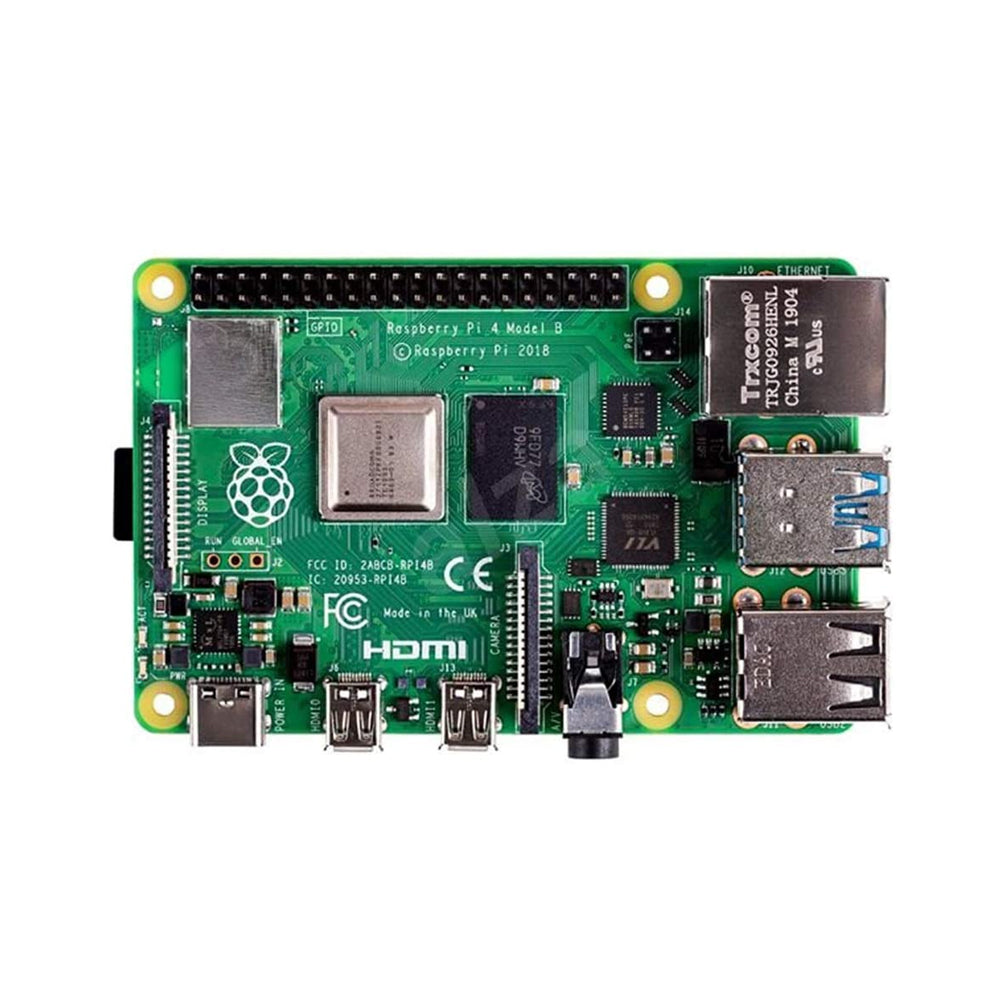 Raspberry Pi C1208-4GB 4 Model B 2019 Quad Core 64 Bit WiFi Bluetooth (4GB)
