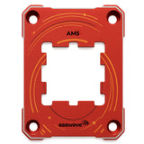 AAAwave AM5 CPU Contact Sealing Frame, Anti-Bending Contact Frame & Fixing Frame,  CPU Guard Protects AM5 Socket Components for Ryzen 7000/8000G/9000 - Red