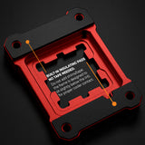 AAAwave AM5 CPU Contact Sealing Frame, Anti-Bending Contact Frame & Fixing Frame,  CPU Guard Protects AM5 Socket Components for Ryzen 7000/8000G/9000 - Red