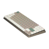 Azio CSG20404 Cascade Low Profile/Slim Wireless Backlit Mechanical Keyboard, Bronze Base, Milk Tea KC - Forest Dark