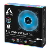 ARCTIC ACFAN00186A P12 PWM PST RGB Semi-passive 120 mm Case fan w/ Analogue RGB