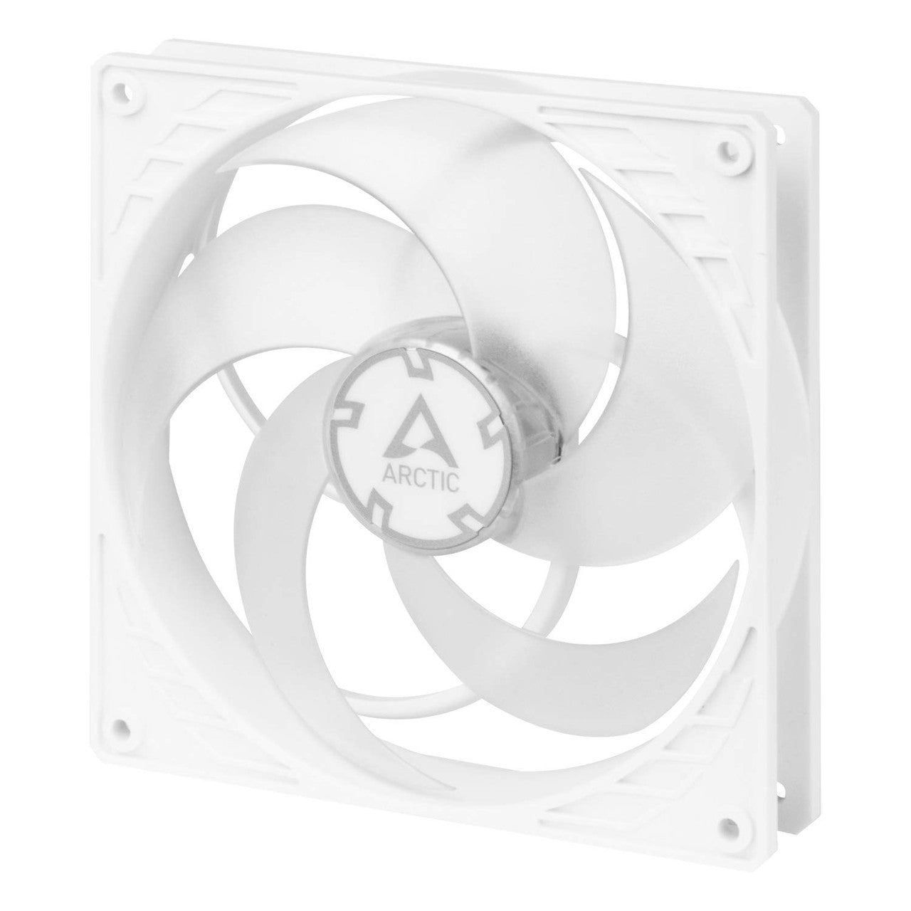 ARCTIC ACFAN00221A P14 PWM PST 140mm PWM PST Case Fan, Pressure-optimised, 200–1700 RPM - White/Transparent