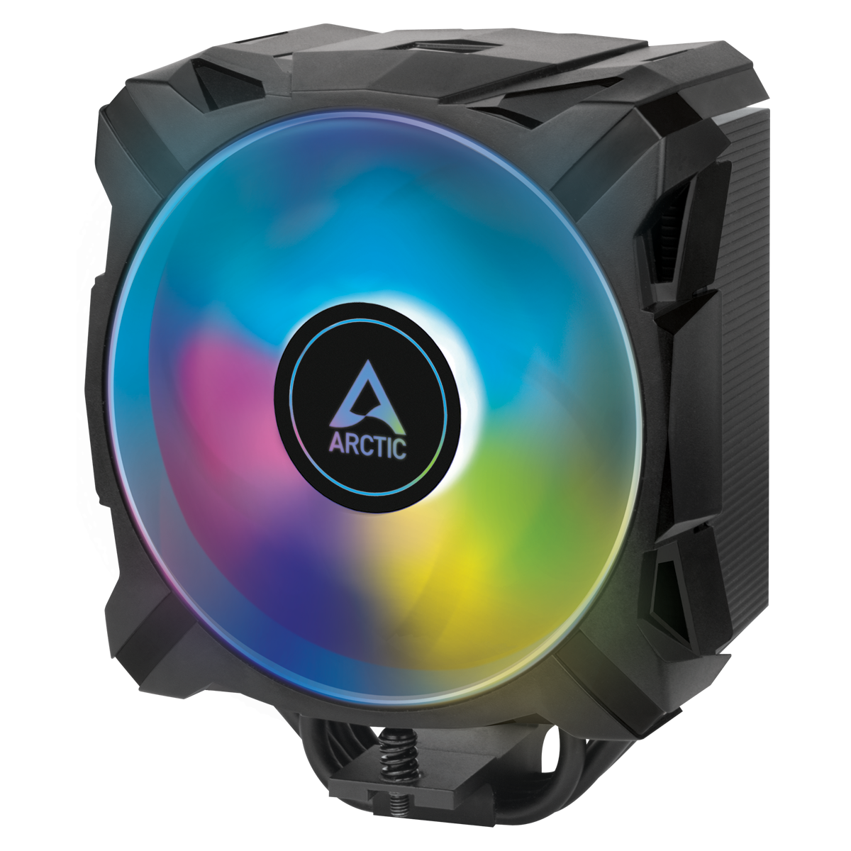 Arctic ACFRE00115A Freezer A35 A-RGB - CPU Cooler with a A-RGB AMD Pressure Optimized 120 mm 200-1700 RPM (Black)