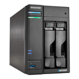 Asustor AS6702T LOCKERSTOR 2 Gen2, Small Business 2-Bays NAS, Quad-Core CPU, Dual 2.5/10GbE Port, 4GB DDR4 RAM, Network Attached Storage (Diskless)