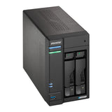 Asustor AS6702T LOCKERSTOR 2 Gen2, Small Business 2-Bays NAS, Quad-Core CPU, Dual 2.5/10GbE Port, 4GB DDR4 RAM, Network Attached Storage (Diskless)